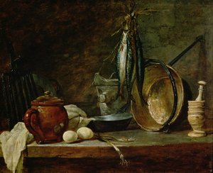 Stilleven: Vastenmenu, 1731